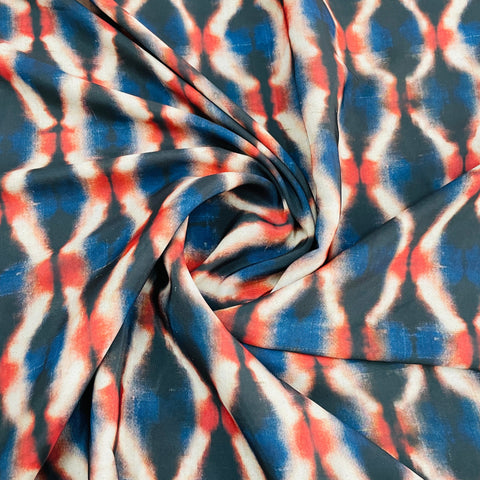 Abstract Spodge Animal Print 100% Spun Turkish Viscose/Rayon Dress Fab –  The Textile Centre