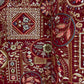 Red Thread Embroidery Georgette Fabric - TradeUNO
