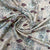 Cream Paisley & Traditional Print Viscose Fabric Trade UNO