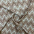 Brown Chevron  Print Viscose Fabric Trade UNO