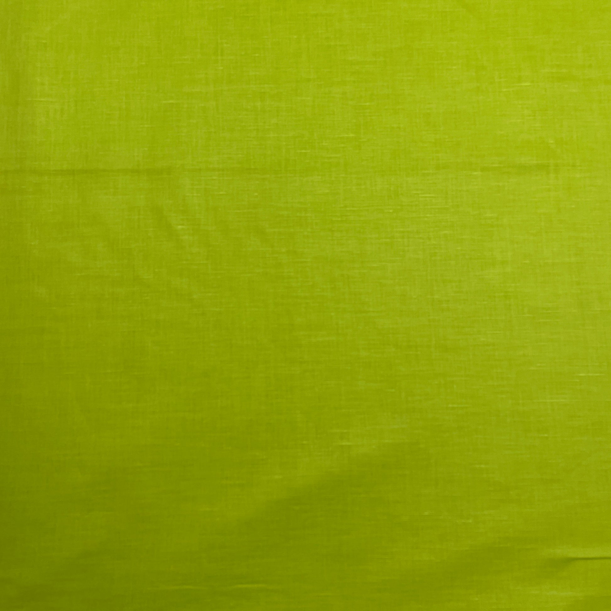 Lime Green Solid Cotton Linen Fabric - TradeUNO
