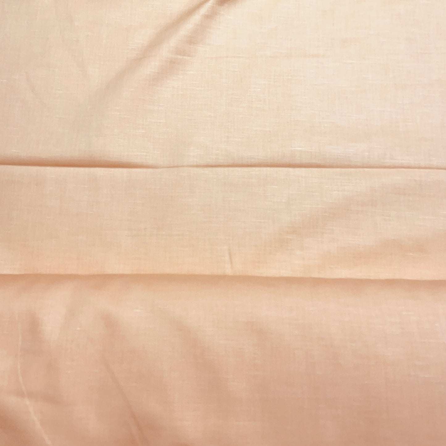 Light Orange Solid Cotton Linen Fabric - TradeUNO