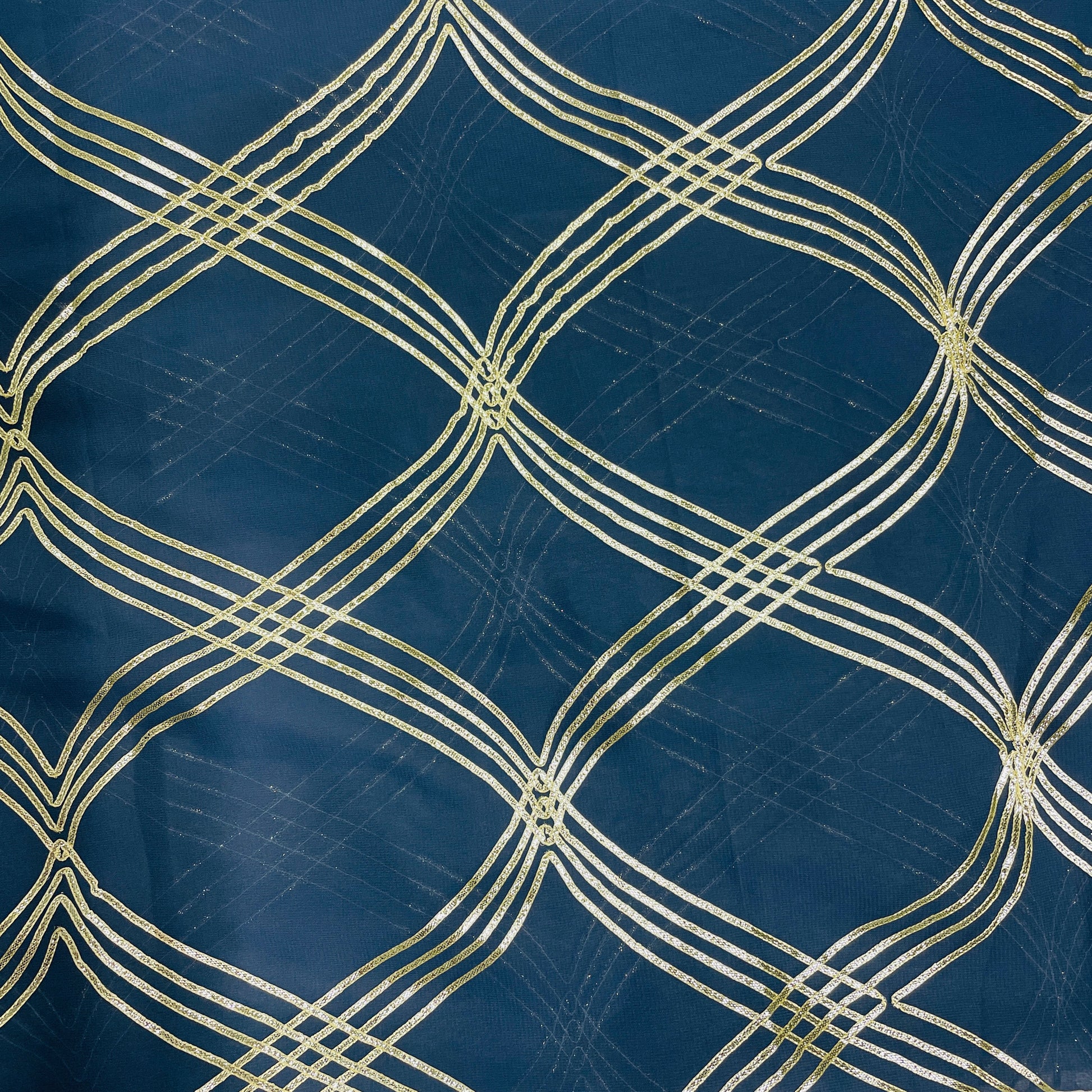 Grey Gotta Georgette Fabric - TradeUNO