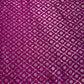 Pink Floral Geometrical Chanderi Fabric - TradeUNO