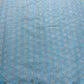 Sky Blue Floral Chanderi Fabric - TradeUNO