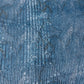 Blue Floral Dual Shade Sequence Embroidery Net Lycra Fabric - TradeUNO