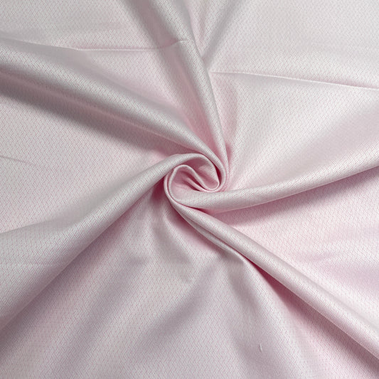 Pink Geometrical Print Shirting Viscose Fabric