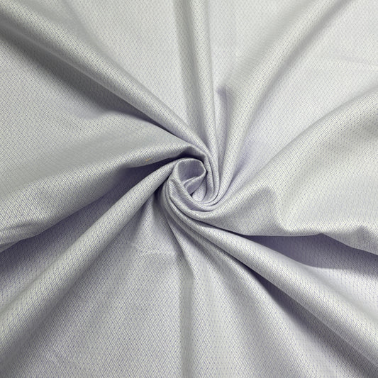 Light Purple Geometrical Print Shirting Viscose Fabric
