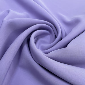 Premium Lilac Solid Banana Crepe Fabric