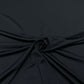 Navy Blue Solid Micro Twill Lycra Fabric - TradeUNO