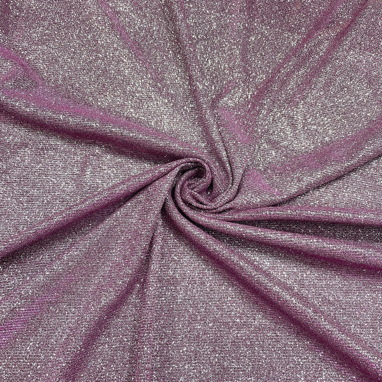 Pink Shimmer Knitted Lycra fabric - TradeUNO
