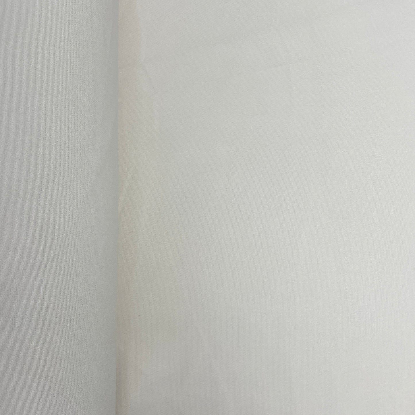 Cream Solid Banana Crepe Fabric - TradeUNO