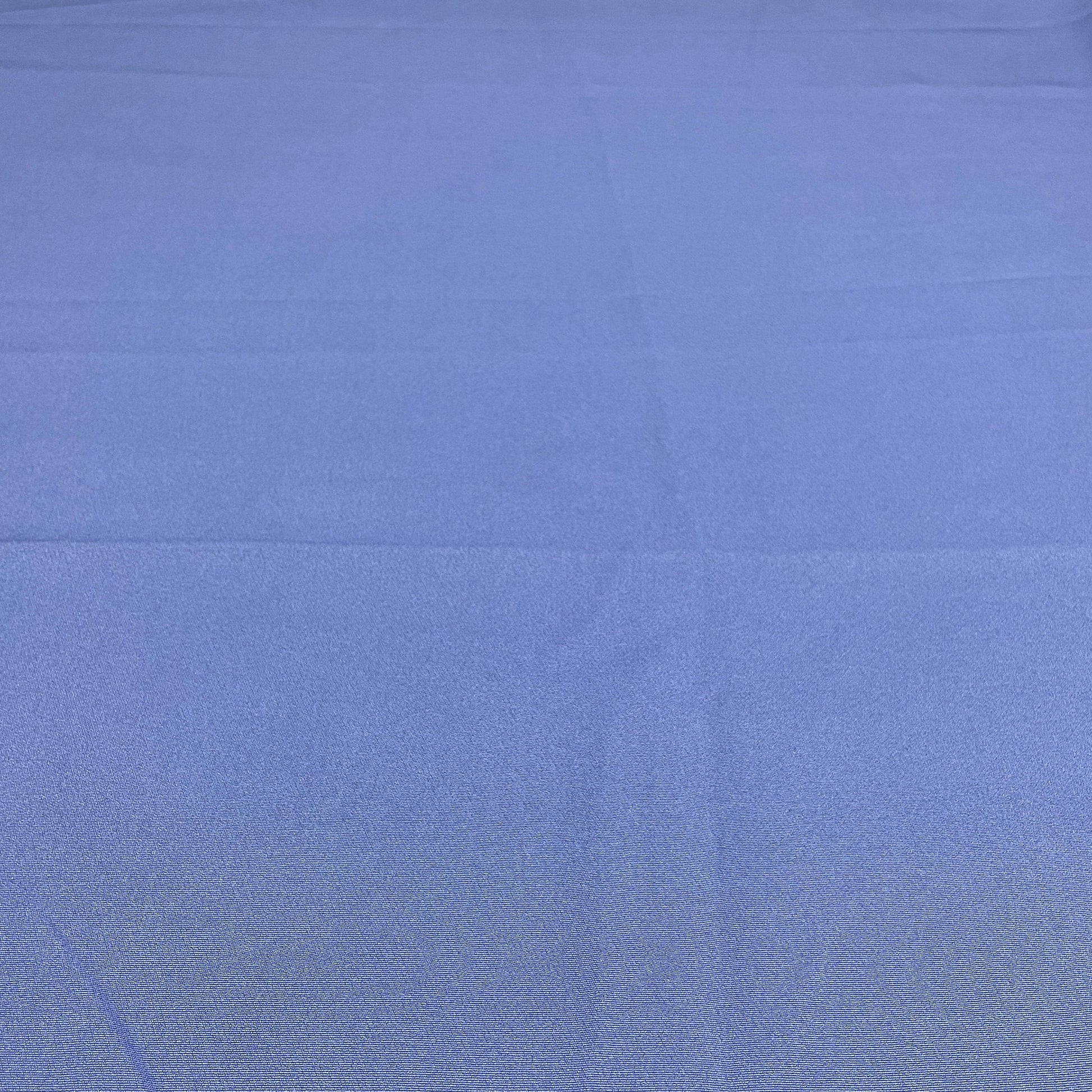 Steel Blue Solid Banana Crepe Fabric - TradeUNO