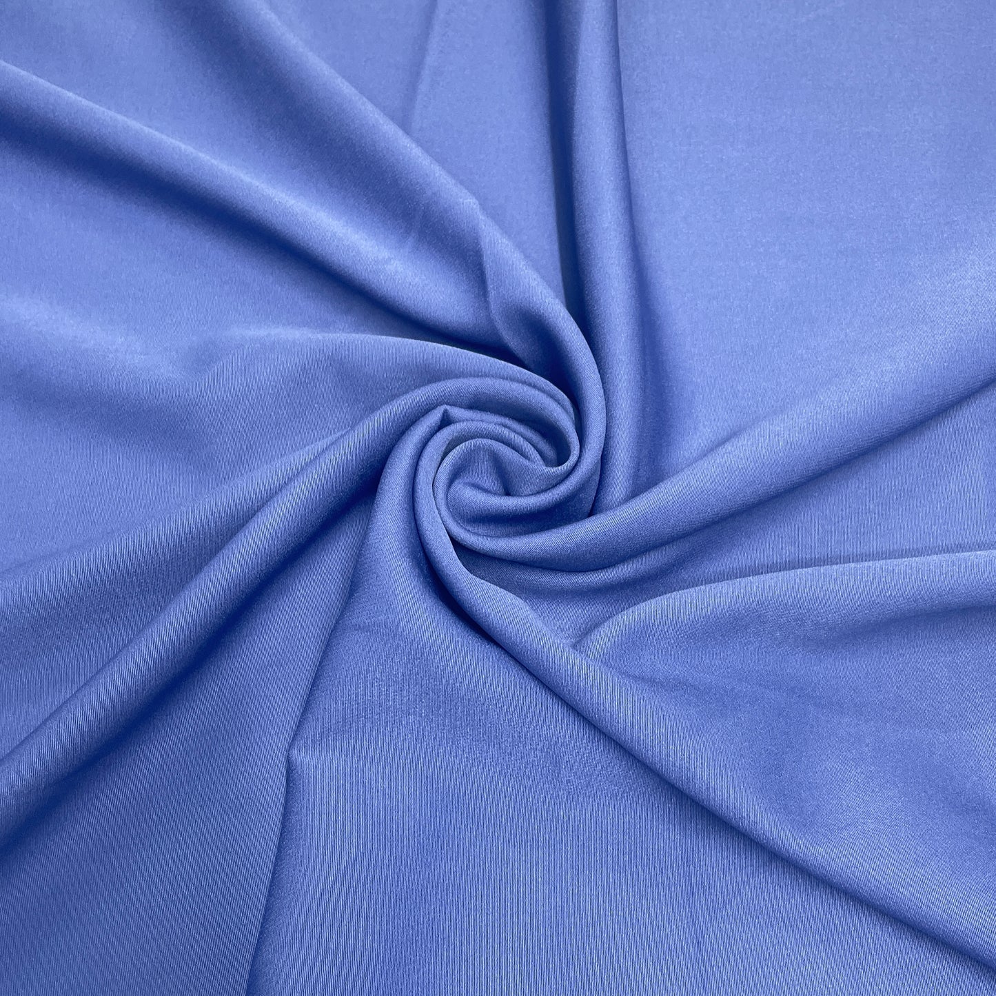 Steel Blue Solid Banana Crepe Fabric - TradeUNO