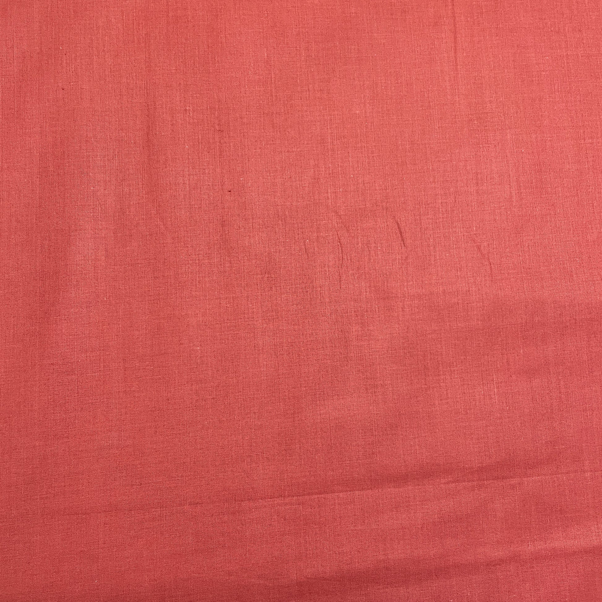 Brown Solid Cotton Fabric - TradeUNO