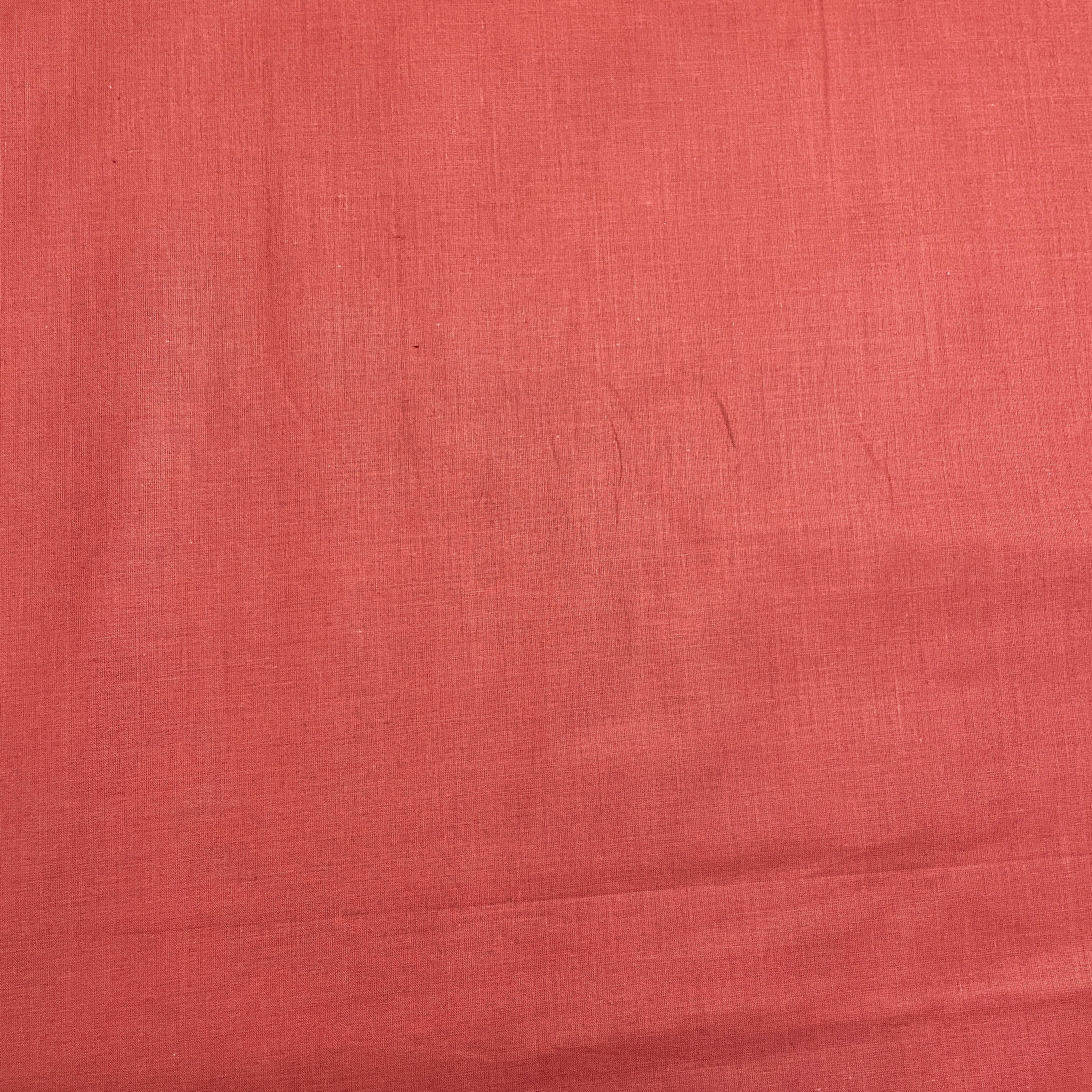 Brown Solid Cotton Fabric - TradeUNO