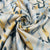 Classic Cream Abstract Print Tussar Silk Fabric