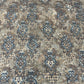 Classic Khaki Abstract Print Tussar Silk Fabric