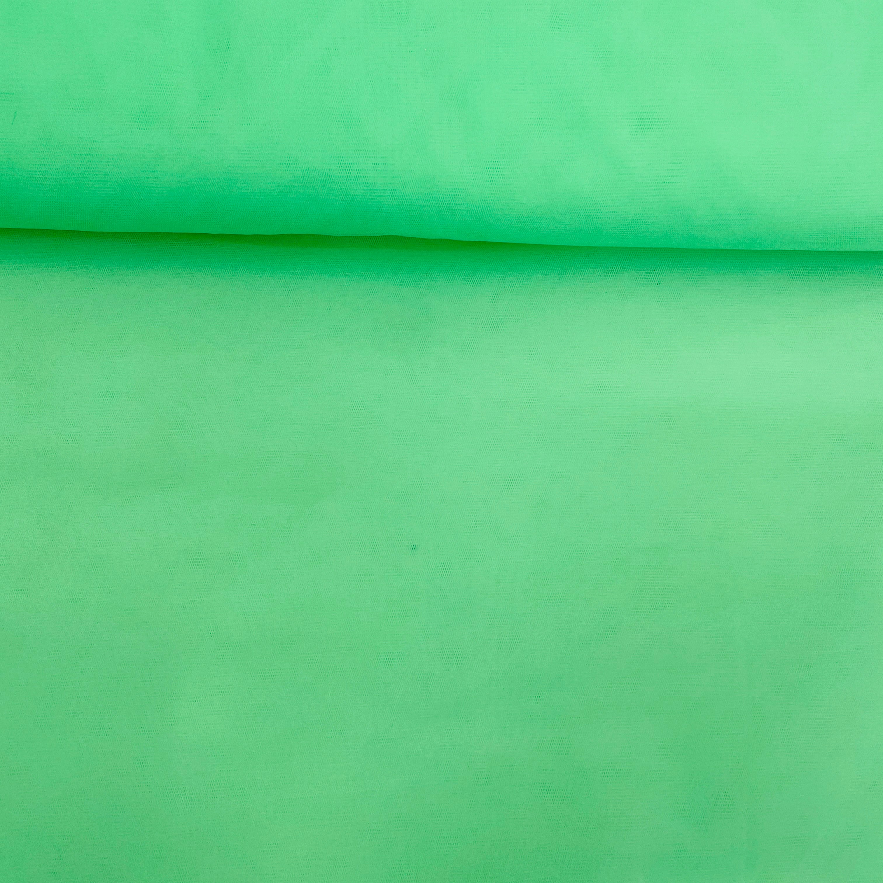 Mint Green Solid Net Fabric - TradeUNO