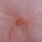Light Orange Solid Net Fabric - TradeUNO
