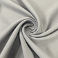Premium Steel Grey Solid Banana Crepe Fabric