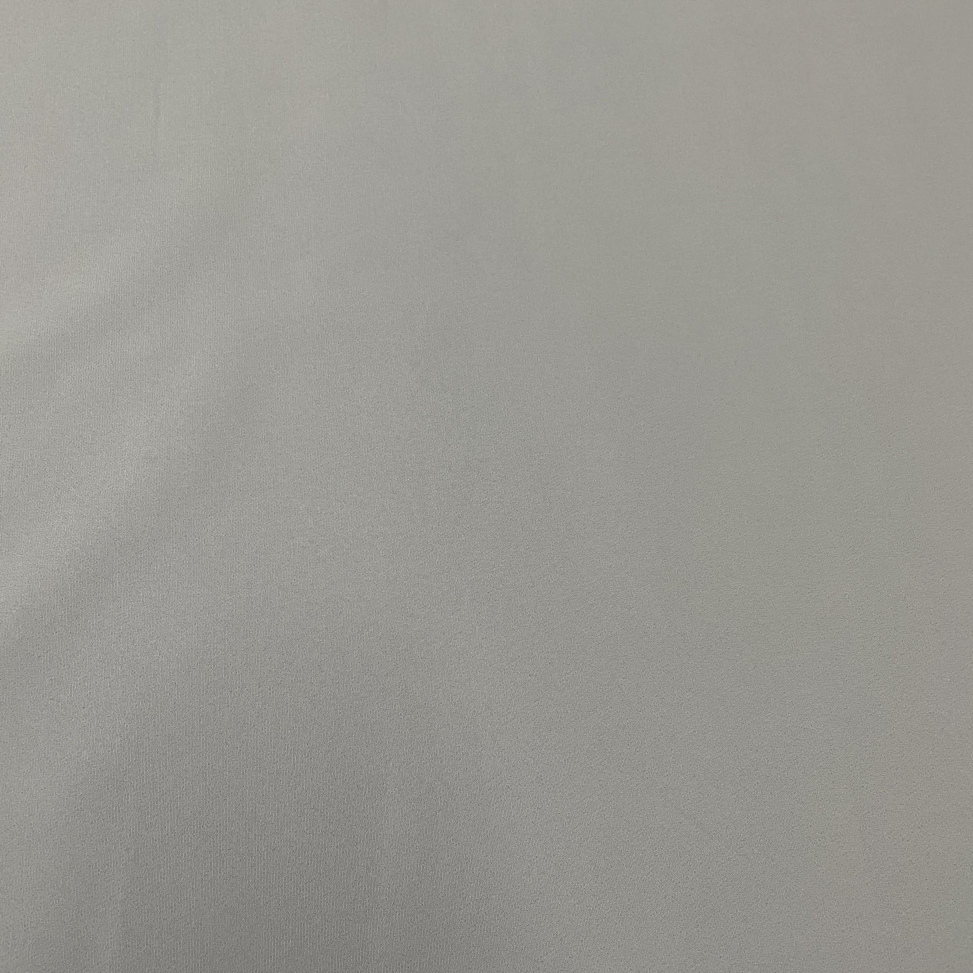 Premium Steel Grey Solid Banana Crepe Fabric