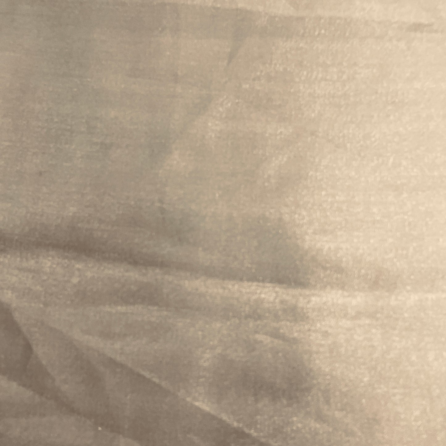 Russet Brown Solid Tissue Fabric