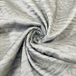 Classic Grey Abstract Weave Knitted Fabric