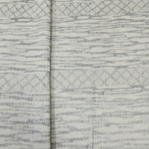 Classic Grey Abstract Weave Knitted Fabric
