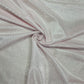 Light Pink with Silver stripes shimmer imported Knit Fabric - TradeUNO