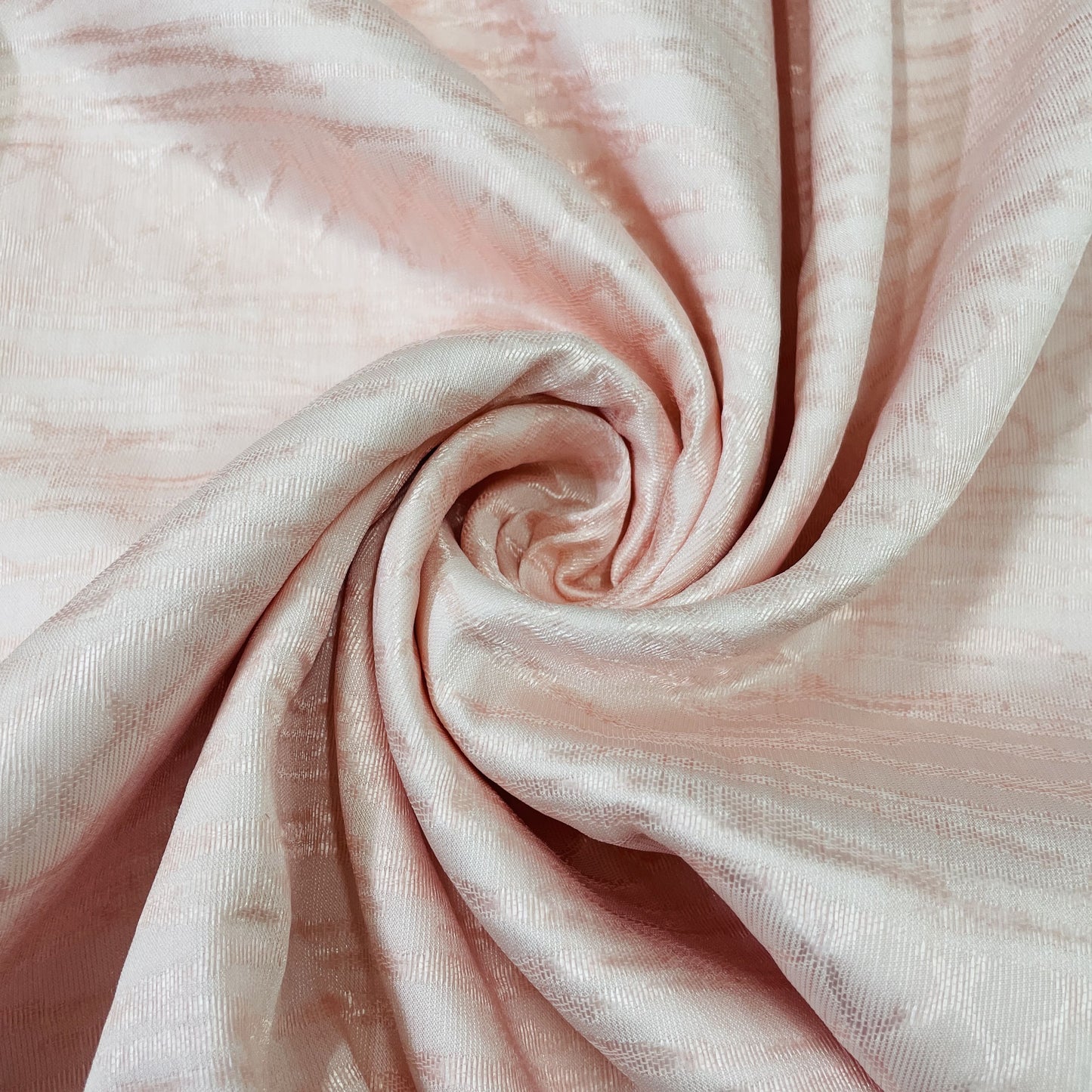 Classic Light Pink Abstract Weave Knitted Fabric