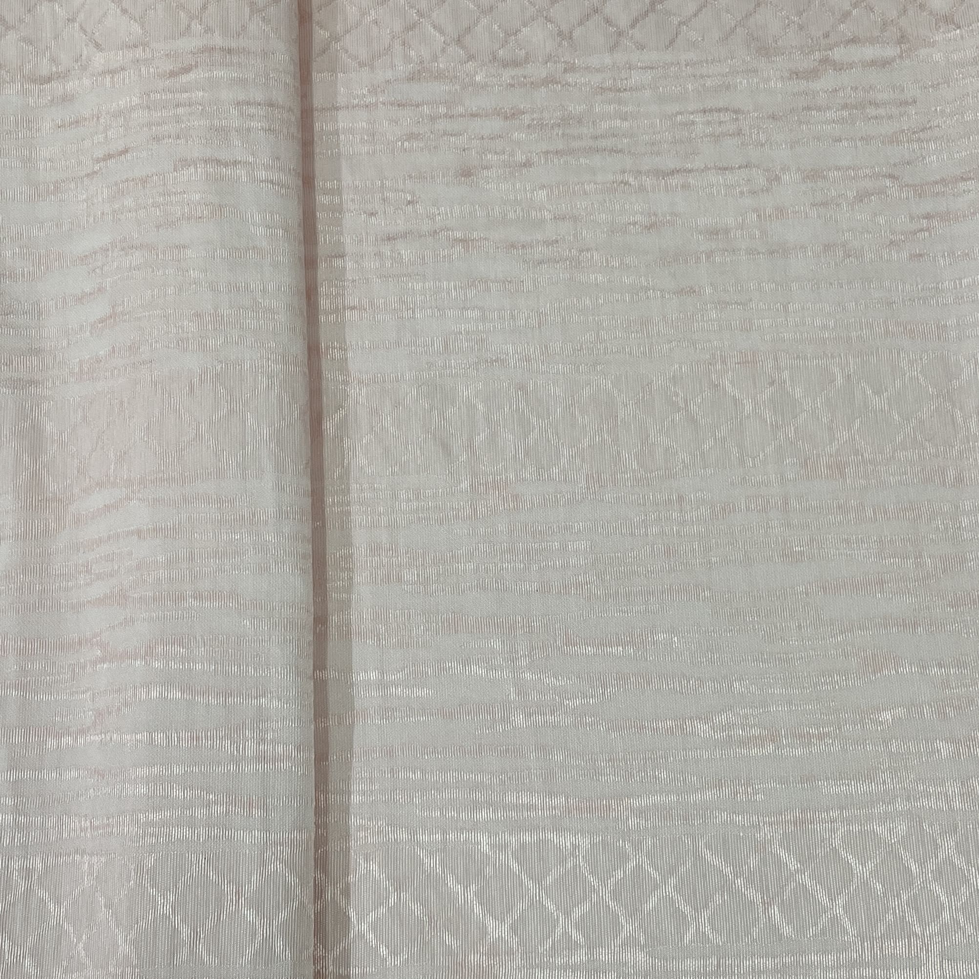 Classic Light Pink Abstract Weave Knitted Fabric