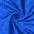 Classic Dark Blue Floral Embroidery Cotton Schiffli Fabric