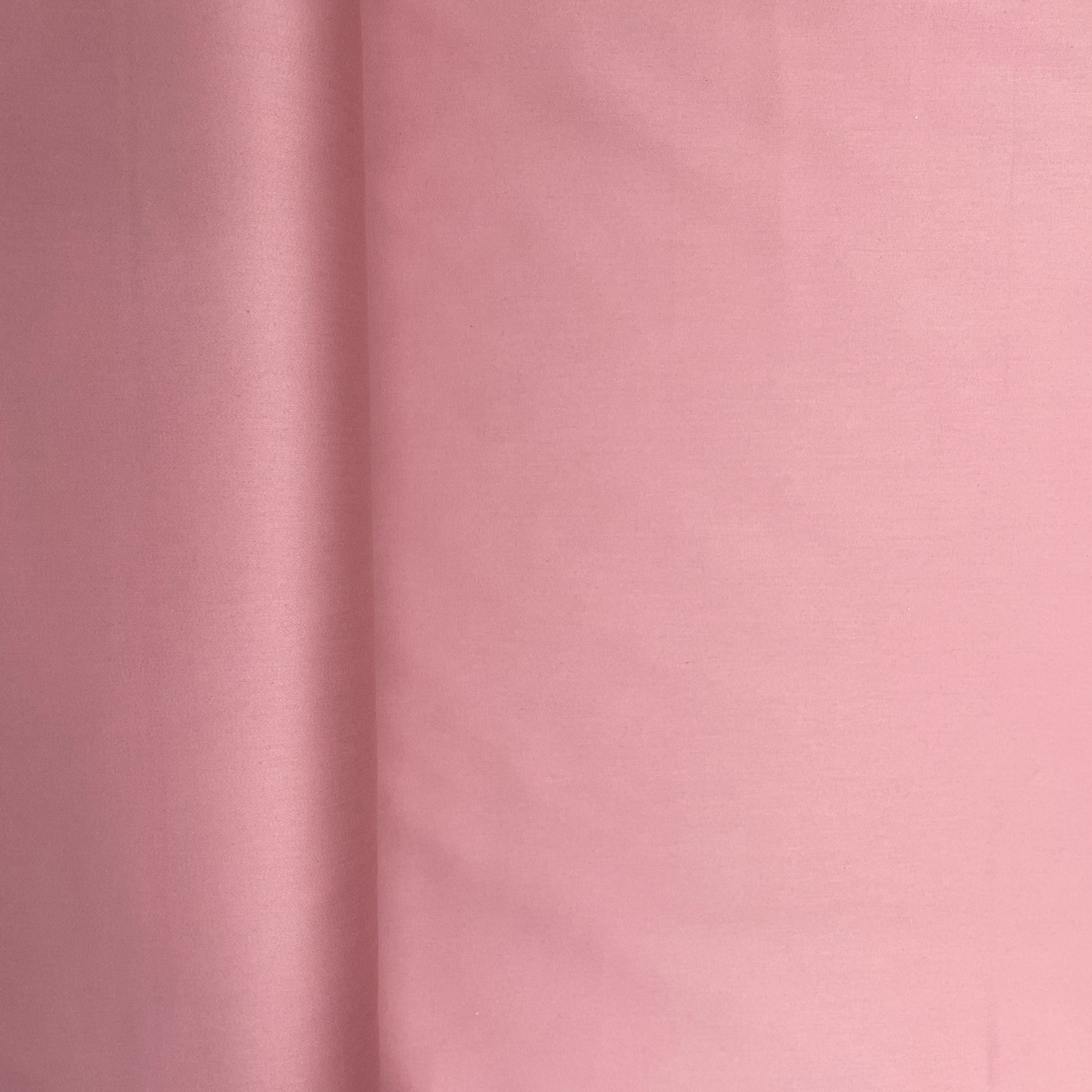 Rose Pink Solid Premium Cotton Satin Fabric - TradeUNO