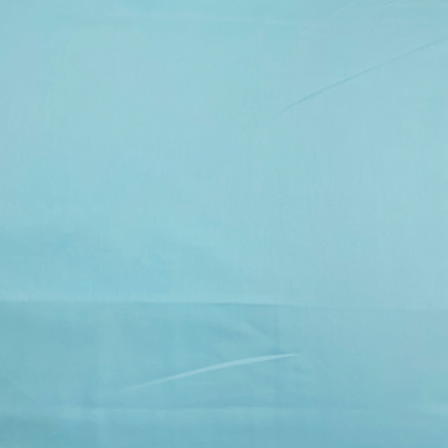 Aqua Blue Solid Premium Cotton Satin Fabric