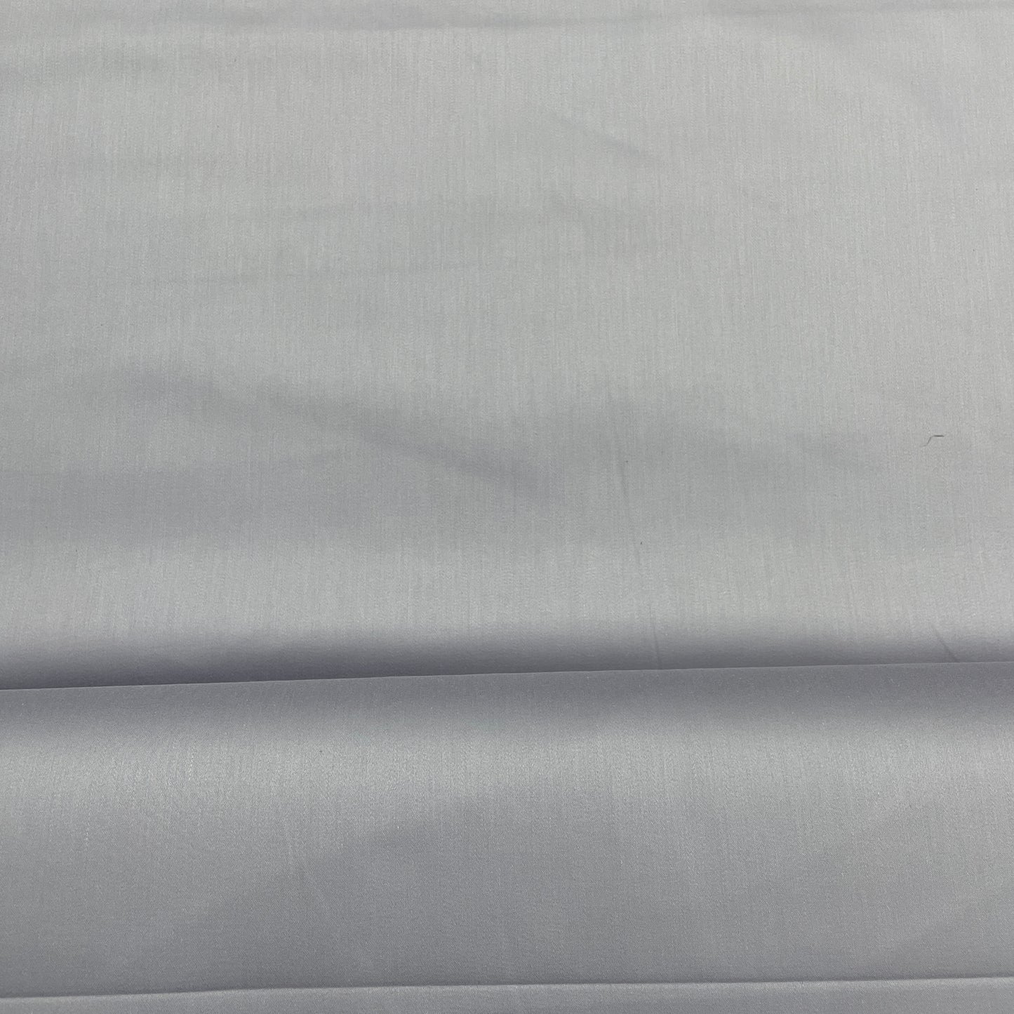Grey Solid Premium Cotton Satin Fabric - TradeUNO