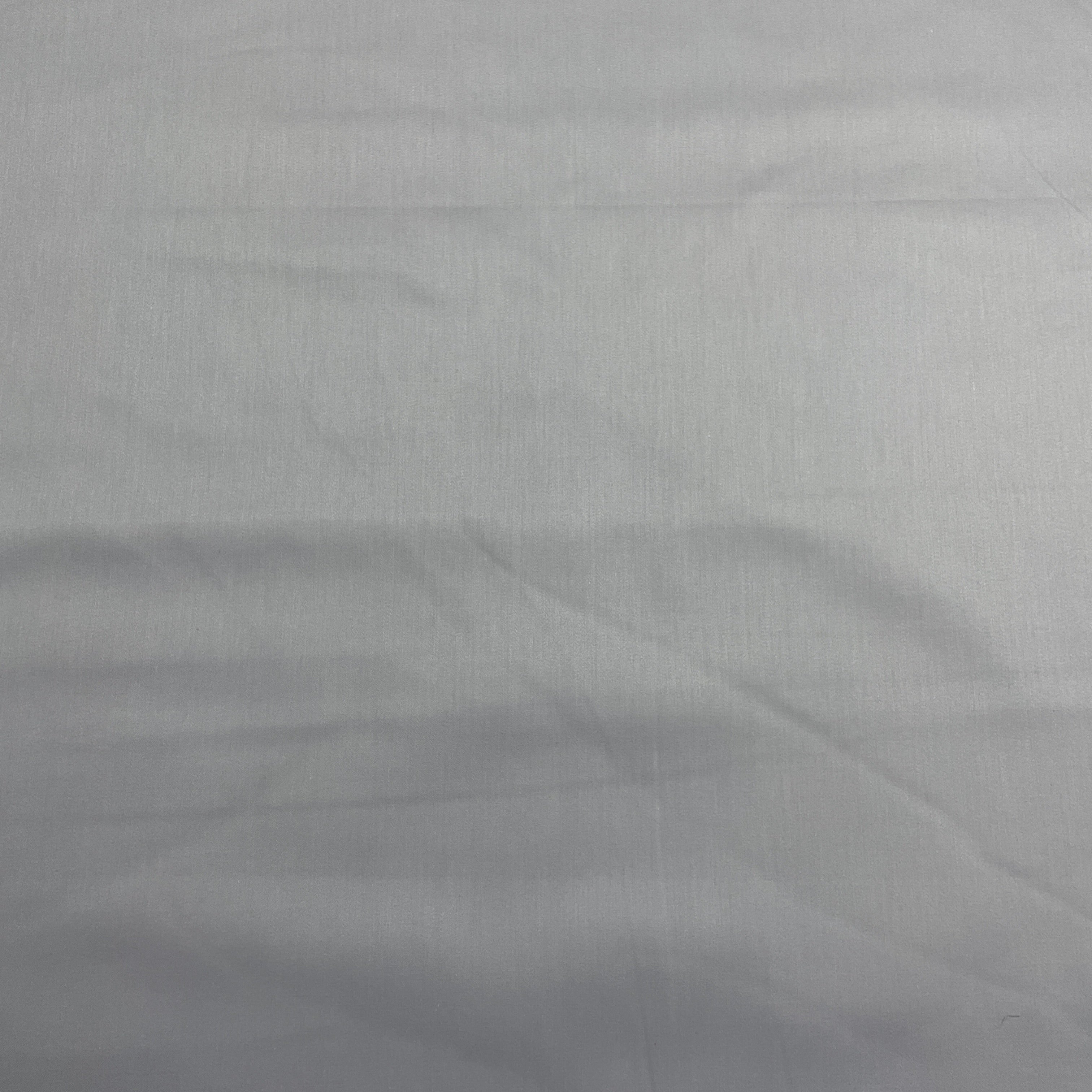 Grey Solid Premium Cotton Satin Fabric - TradeUNO