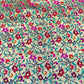 Classic Golden Red Floral Brocade Jacquard Fabric