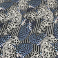 Classic White Black Butterfly Print Armani Satin Fabric
