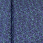 Classic Black Geometrical Print Armani Satin Fabric
