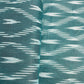 Forest Green & White Ikkat Cotton Fabric - TradeUNO