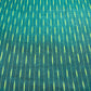 Dark Green & Green Ikkat Cotton Fabric - TradeUNO