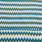 Green & Multicolor Chevron Print Cotton Fabric - TradeUNO