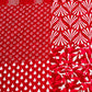 Red Geometerical Print Cotton Fabric TU-8602 - TradeUNO