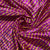 Premium Pink Lehariya Print Satin Fabric