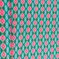 Green & Pink Handblock Print Mulmul Fabric - TradeUNO