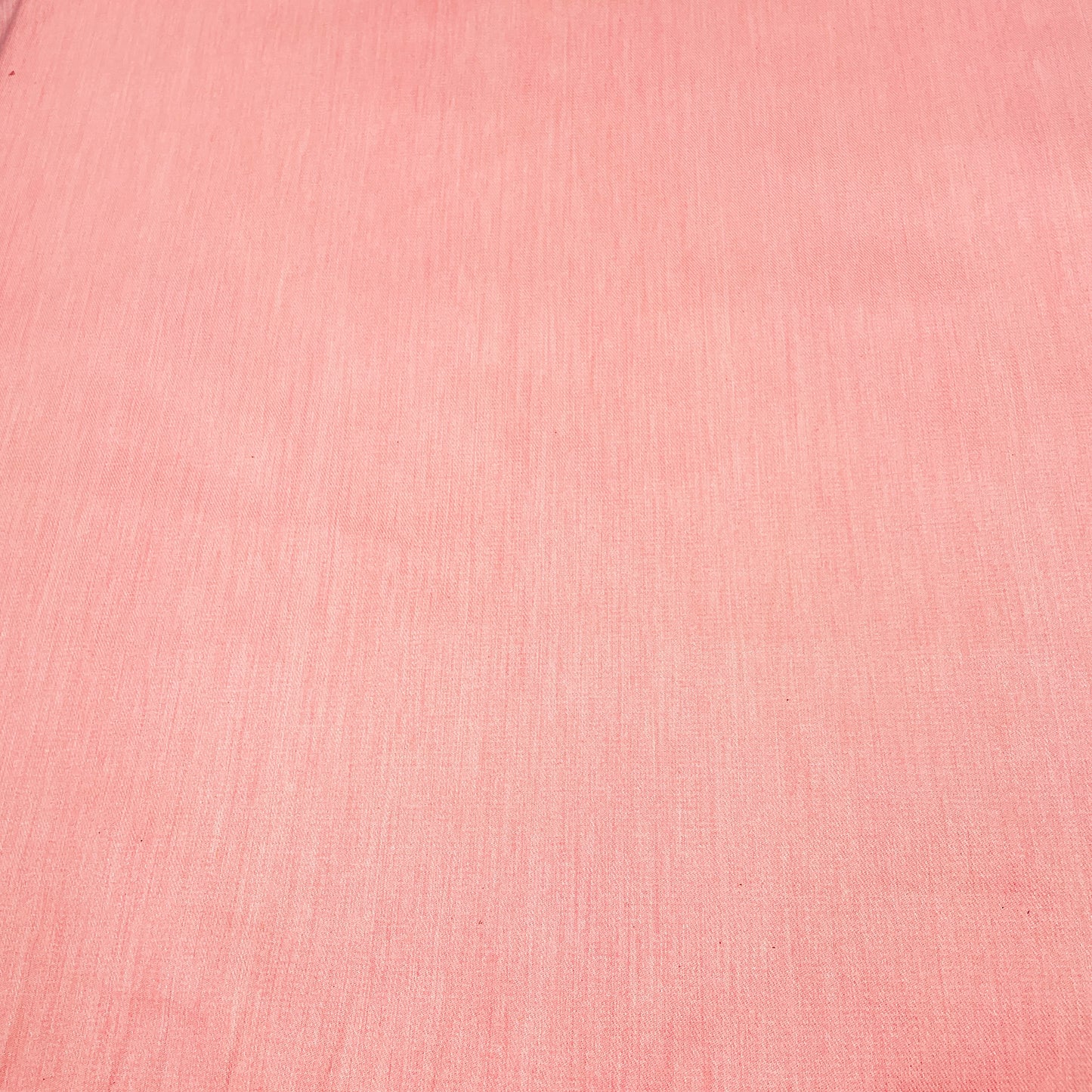 Pink Solid Cotton Denim Lycra  Fabric - TradeUNO