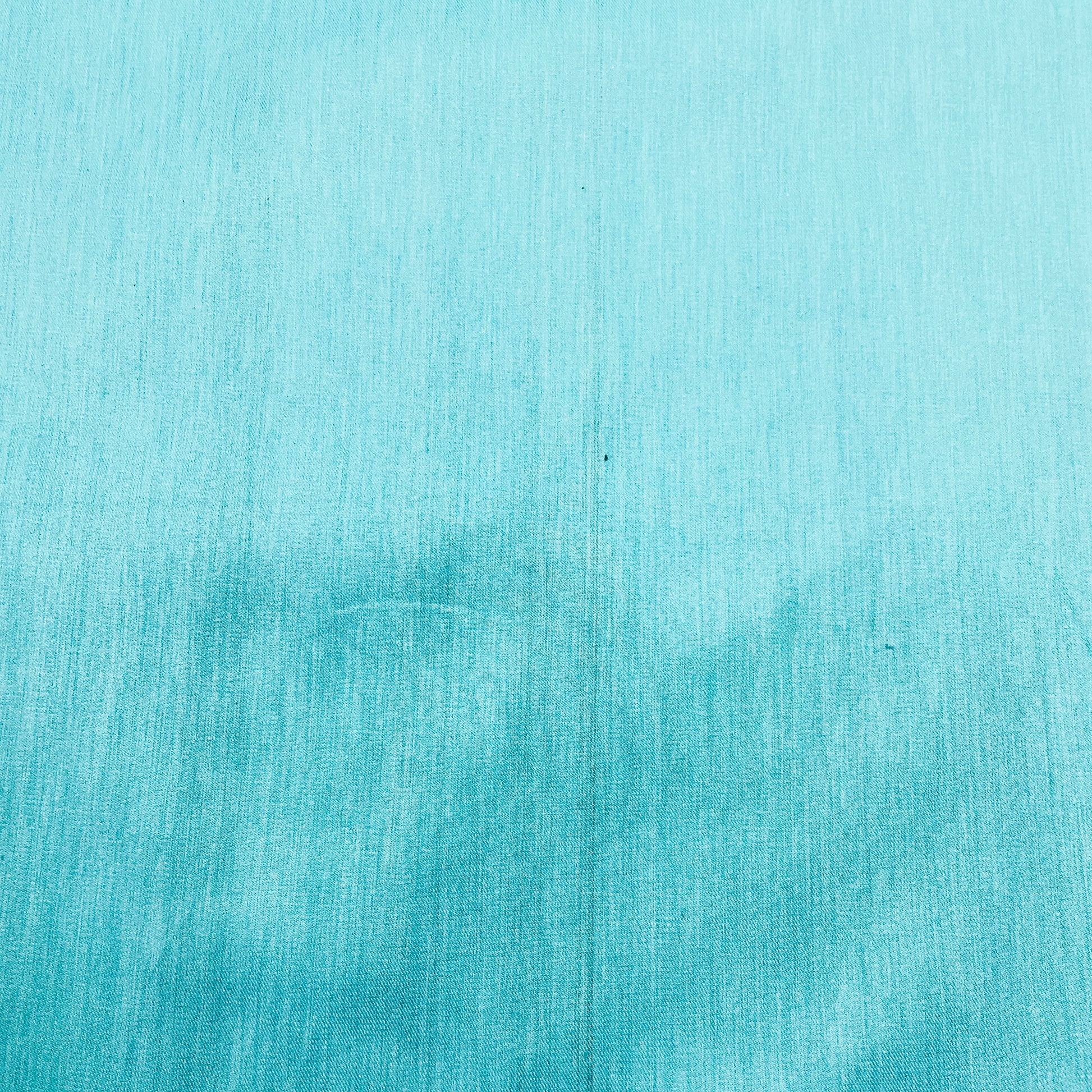 Green Solid Cotton Denim Fabric - TradeUNO