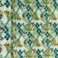 Green & Multicolor Floral Print Chinon Fabric - TradeUNO