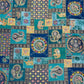 Green & Multicolor Position Print With Zari Jacquard - TradeUNO